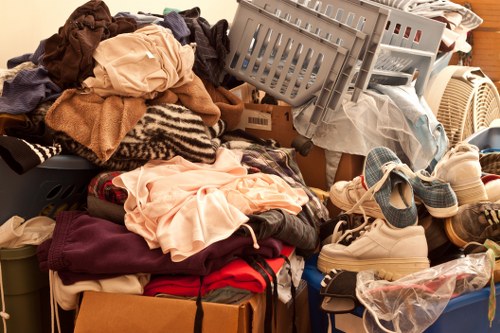 Clean and tidy garage post-clearance